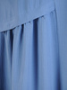 Luźna sukienka z przewiewnej tkaniny w modnym odcieniu niebieskiego 30214
