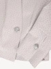 Elegancki perłowy komplet w grochy na wesele i letnie przyjęcia – ołówkowy fason wysmuklający figurę, dekolt łódka 41936