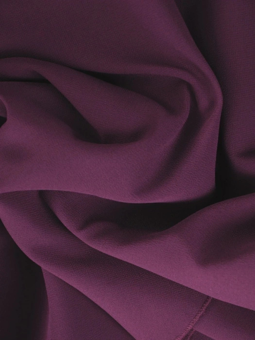 Fioletowa suknia maxi na wesele i studniówkę – elegancka, z asymetryczną szyfonową narzutką i cyrkoniami 37480