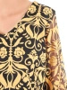 Elegancki kostium damski z prostymi spodniami – tuszujący, asymetryczny krój z rękawem 3/4 38213