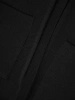 Elegancki czarny sweter damski rozpinany – prosty fason z kieszeniami na chłodniejsze dni 38912