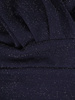 Suknia maxi z połyskującej dzianiny, kreacja z kopertowym dekoltem 31517