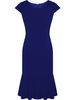Sukienka z szyfonu Arabella III, zwiewna kreacja w długości do łydki.
