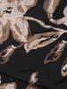 Kopertowa sukienka z marszczoną talią Selma I, elegancka kreacja z haftem.