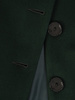 Zielony płaszcz ze stójką 27225