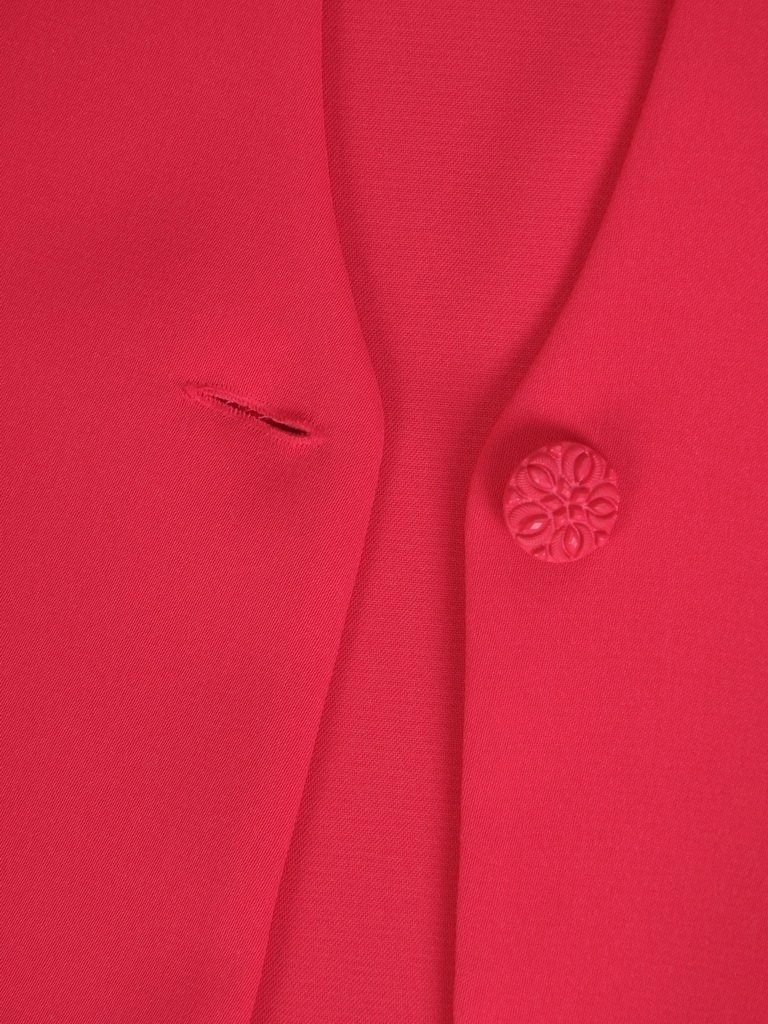 Elegancka garsonka damska ze spódnicą w kwiaty – kobiecy fason podkreślający sylwetkę 29141