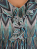 Sukienka w luźnym fasonie, zwiewna kreacja z falbanami 26159