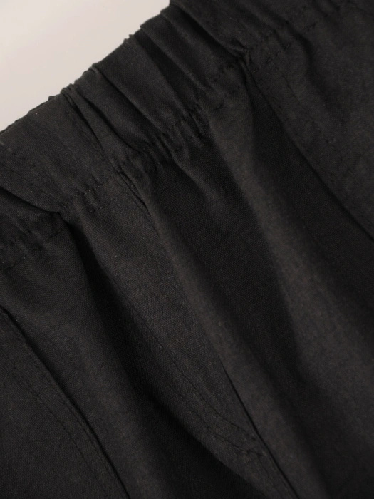 Czarne spodnie palazzo plus size z wysokim stanem – wysmuklające sylwetkę, idealne na lato 38368