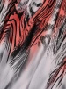 Jesienna sukienka rozkloszowana maxi w zwierzęcy print – kobiecy fason z paskiem wysmuklającym talię 39256
