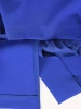 Elegancka sukienka wieczorowa z koronką chabrowa – prosty fason z wyszczuplającymi zaszewkami 25175