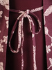 Sukienka koktajlowa, wyszczuplająca kreacja z łączonych tkanin 31014