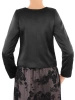 Czarna marynarka damska do sukienki o prostym kroju – ozdobne zapięcie i ponadczasowy szyk 37288