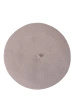 Elegancki szary beret wełniany fason francuski – kobiece nakrycie głowy z antenką 40868