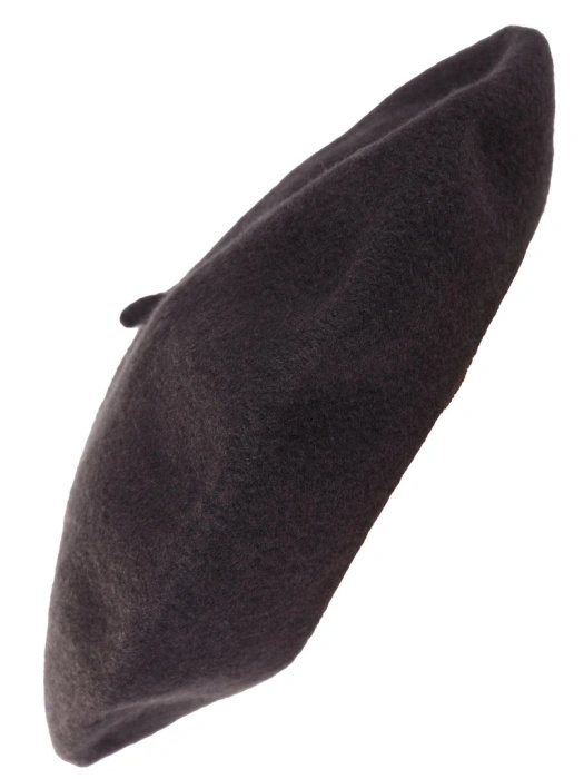 Elegancki beret damski wełniany w stylu francuskim – modne i ciepłe nakrycie głowy z antenką 40863