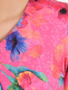 Elegancka bluzka damska w kwiatowy wzór 37635