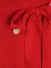 Kopertowa sukienka z modnym, dwurzędowym zapięciem 20034