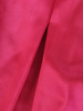 Rozkloszowana, amarantowa sukienka z ozdobną kokardą 30007