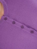 Elegancki sweter damski rozpinany na guziki fioletowy – prosty fason na chłodniejsze dni 38679