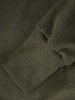 Elegancki sweter damski z golfem w kolorze ciemnej zieleni – prosty fason z praktycznymi kieszeniami 39098