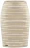 Kolekcja 28377, złoty wzór w wersji wizytowych sukienek, spódniczki i żakietu