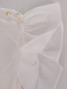 Dzianinowa bluzka z modnie marszczonymi rękawami 16901