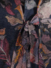 Sukienka damska 18869, kopertowa kreacja w luźnym fasonie.