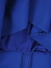 Chabrowy kostium damski na wesele z rozkloszowaną sukienką – taliowany żakiet i fason maskujący biodra 39504