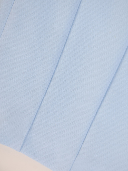 Klasyczna, błękitna spódnica z tkaniny 33572