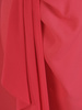 Amarantowa elegancka sukienka, kreacja z modnym wiązaniem na plecach 28195