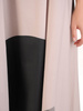 Bawełniana sukienka w luźnym fasonie, kreacja z wydłużonym tyłem 30080