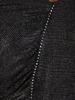 Efektowna czarno srebrna sukienka wyjściowa 26928