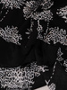 Luźna sukienka z gumką w talii 17370, jesienna kreacja w modny wzór.