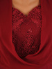 Wieczorowa sukienka z szyfonową imitacją bolerka 21811