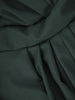 Zielona sukienka maxi z szyfonu, kreacja z kopertowym dekoltem 31162